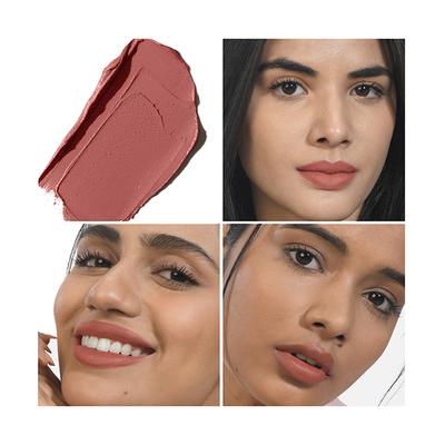 KIRO Lush Moist Matte Lipstick Macadamia Oil & Moringa Oil - Warm Nutmeg 07 4.2gm - Lipsticks