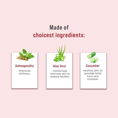 Sirona Glycerine Free Natural Strawberry Lubricant Gel for Men & Women 70 gm - Gels