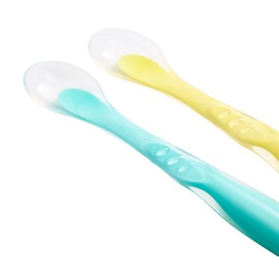 Mothercare Soft Silicone Spoon (Pack of 2) - Multicolor 1's - Feeding & Nursing