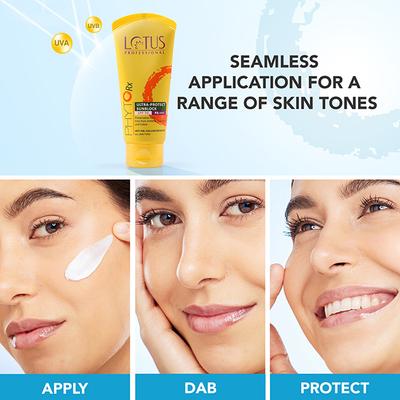 Lotus Professional Phytorx Ultra-Protect Sunblock Spf 70 Pa+++ 50 gm - Face Sunscreen