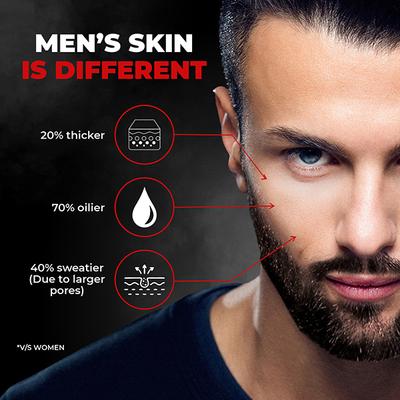 Beardo 3-in-1 Face Wash - Activated Charcoal 100ml - Face Wash & Cleansers