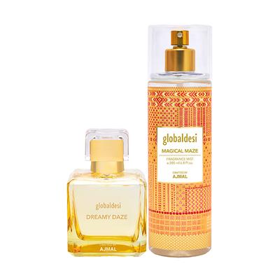 Global Desi DremyD EDP & MagicM Mist Pack of 2 300 ml - Body Mist/Spray