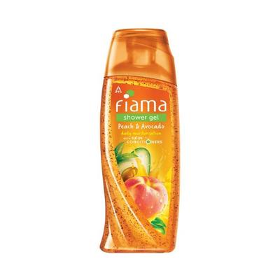 Fiama Shower Gel Peach & Avocado Body Wash with Skin Conditioners for Soft Moisturised Skin bottle 250 ml - Shower Gels & Body Wash