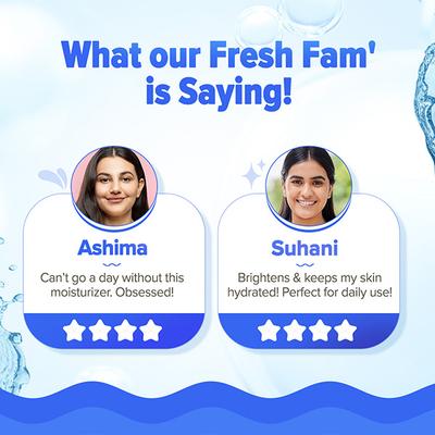 Aqualogica Bright+ Hydra Gel Moisturizer with Blueberry & Kojic Acid 200 gm - Face Moisturizers