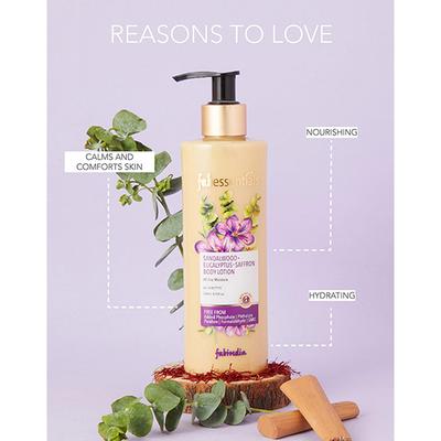 Fabessentials Sandalwood Eucalyptus Saffron Body Lotion 250 ml - Creams/Oils/Lotions