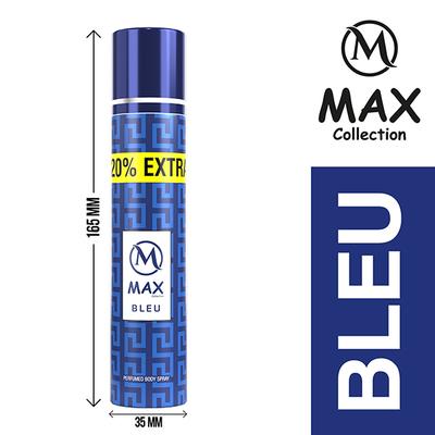 Max Collection BLEU 90 ml - Men Deodorants/Roll-Ons