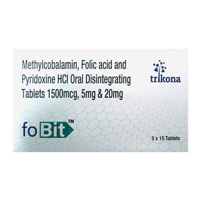 FOBIT Orally Disintegrating Tablet 15's - Supplements-Vam