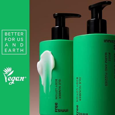 Innisfree Isle Number Body Lotion (Warm And Fuzzies) 300 ml - Lotions & Creams