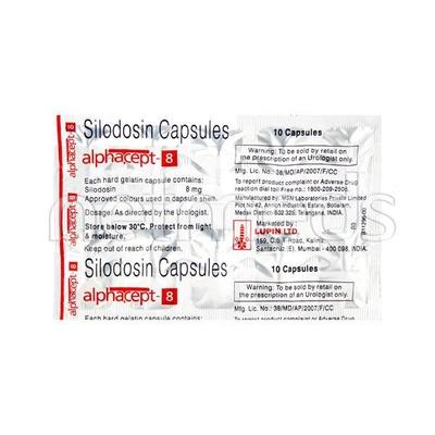 Alphacept 8mg Capsule 10'S - Bladder And Prostate Disorders-Dru