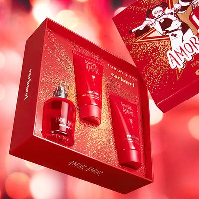 Cacharel Amor Amor Gift Set (Eau De Toilette 50ml+2X Body Lotion 50ml) 1's - Women Perfumes (Edt/Edp)