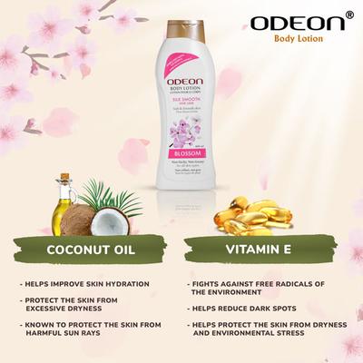 Odeon Silky Smooth Blossom Body Lotion 400 ml - Lotions & Creams