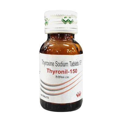Thyronil 150mcg Tablet 100'S - Hypothyroidism