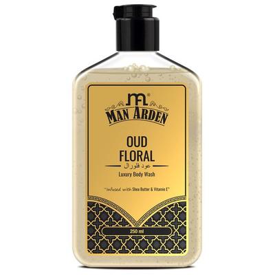Man Arden Luxury Body Wash - Oud Floral 250 ml - Shower Gels & Body Wash