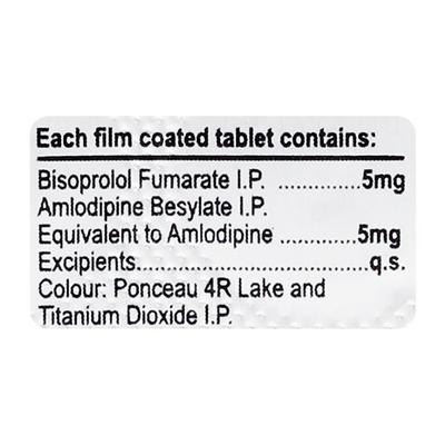 STAMLO PLUS 5 Tablet 10's - Hypertension-Bet