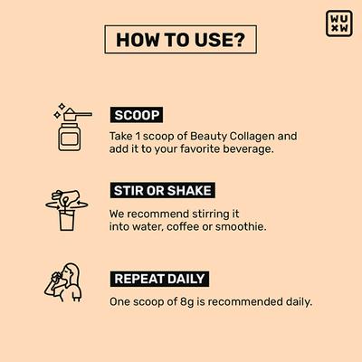 What's Up Beauty Collagen Powder Certified Marine Titagen Type I & III. Spotless Skin. Unflavoured 200 gm - Multi-Vitamins