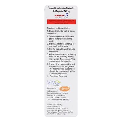 AMPILOX CV DDS Syrup 30ml - Bacterial Infections-Pen