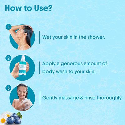 Aravi Organic 2% Salicylic Acid Exfoliating Body Wash With Niacinamide - Prevents Back & Body Acne 300 ml - Shower Gels & Body Wash