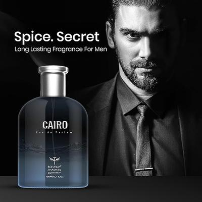 Bombay Shaving Company Cairo EDP Perfume for Menspice Secretlong Lasting Fragrance 100 ml - Men Perfumes (Edt/Edp)