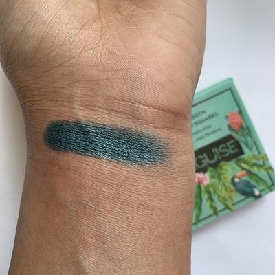 DISGUISE Satin Smooth Eyeshadow Squares, Satin Teal Peacock 215 4.5 gm - Eyeshadow, Bases & Primers