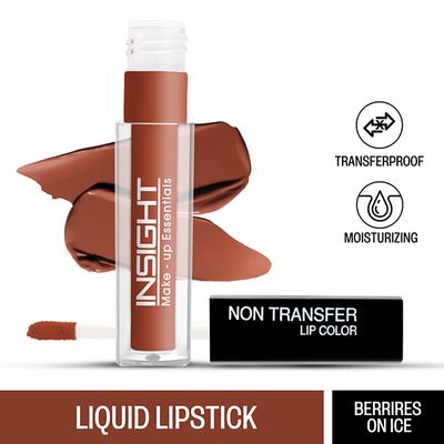 Insight Cosmetics Non-Transfer Lip Colour - Berrires on Ice 4 ml - Liquid Lipsticks