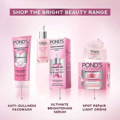Pond's Miracle Ultimate Brightening Serum with Niasorcinol 30X Better than Vit C, 30 ml - Face Serum