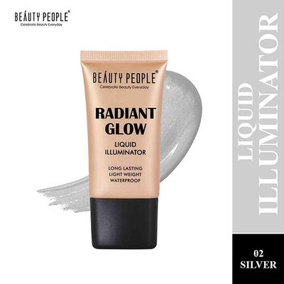Beauty People Liquid Illuminator 02 Selfish Silver 25 ml - Highlighters & Illuminators