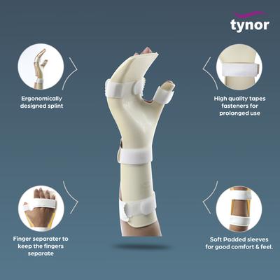 Tynor Hand Resting Splint Right - (S) (E 29) - Hand/Wrist Supports
