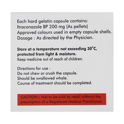 I Phytoral 200mg Capsule 10'S - Fungal Infections-Anf