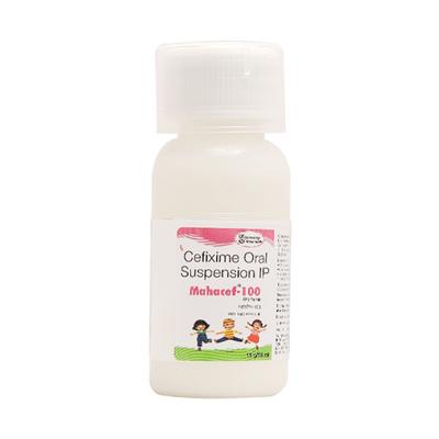 Mahacef 100mg Dry Syrup 30ml - Bacterial Infections-Cep