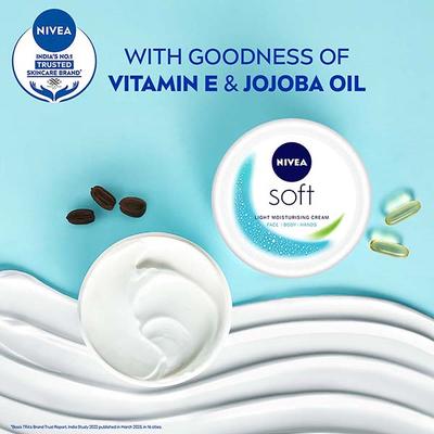 Nivea Soft Light Moisturiser 100 ml - Face Moisturizers