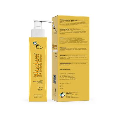 Fixderma Shadow Sunscreen Body Lotion with SPF 50 PA+++, 2% Niacinamide for Women and Men 200 ml - Face Moisturizers