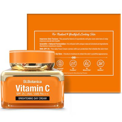 Stbotanica Vitamin C Brightening Day Cream With Spf 30 Uva/Uvb Pa+++ 50 gm - Face Creams