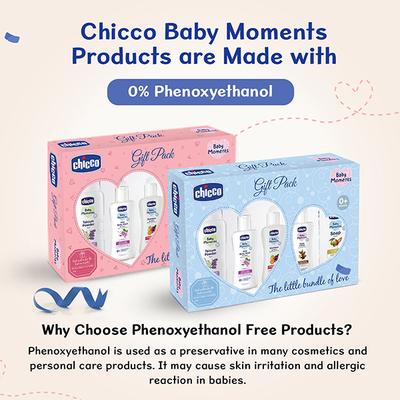 Chicco Baby Moments Baby Essential Set Pink 100 gm - Baby Powder