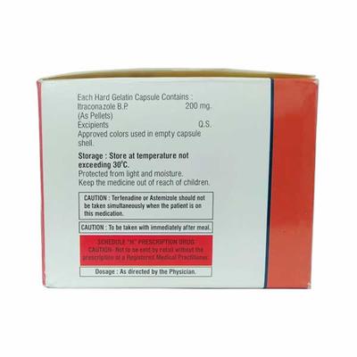 UNIMYCO 200 Capsule 10's - Fungal Infections-Anf