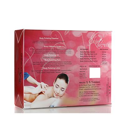 Skin Secrets Body Polishing Spa Kit 1200 gm - Lotions & Creams