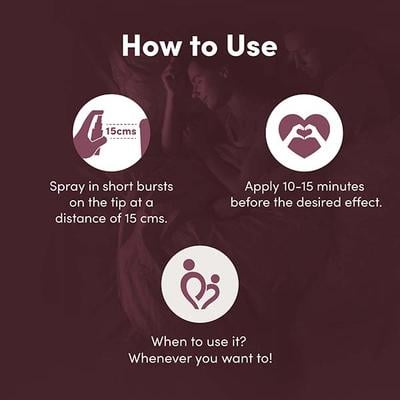 Man Matters ENDURE+ Lidocaine Spray Non-transferable , Long lasting for Men 20 ml - Multi-Vitamins