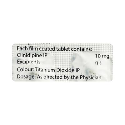 CILAPRESS 10 Tablet 10's - Hypertension-Cal