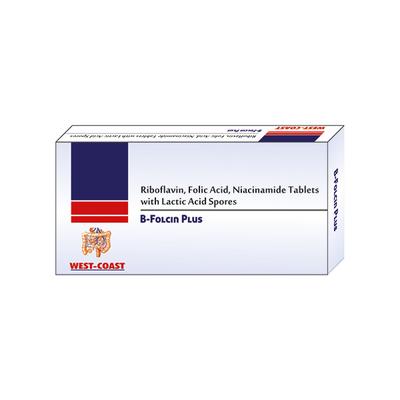 B FOLCIN PLUS Tablet 10's - Supplements-Vam