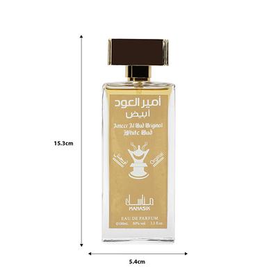 MANASIK Ameer Al Oud Orginal White Oud Eau De Parfume for Men & Women 100 ml - Perfumes (Edt/Edp)