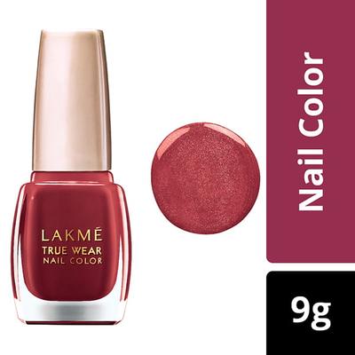 Lakme True Wear Nail Color Shade D415 9 Ml - Nail Polish