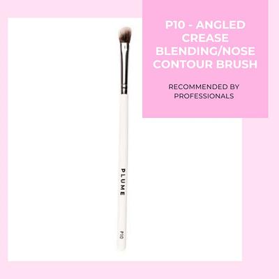 Plume P10 Angled Crease Blending Nose Contour Brush 1's - Face Brush