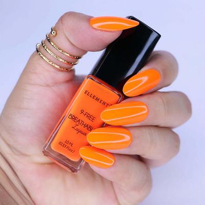 Ellement Co. Malibu Orange Nail Polish 10 ml - Nail Polish