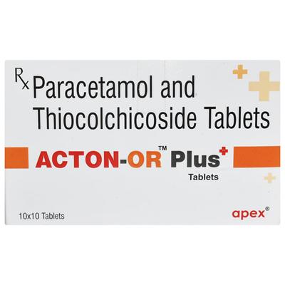 ACTON OR PLUS Tablet 10's - Muscle Spasm-Mus