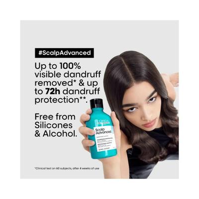 L'Oreal Professionnel Scalp Advanced Anti-Dandruff Dermo-Clarifier Shampoo 300 ml - Shampoos