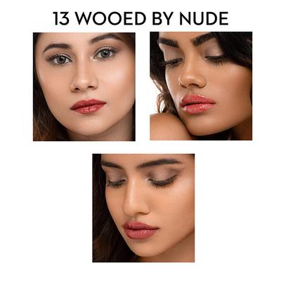 SUGAR Cosmetics Smudge Me Not Lip Duo - 13 Wooed By Nude (Peach Nude) 3.5 ml - Lipsticks