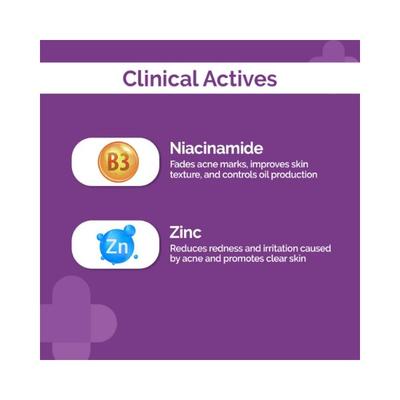 The Derma Co. 15 Percent Niacinamide Face Serum for Acne Marks Zinc Day + Night 30ml - Face Serum