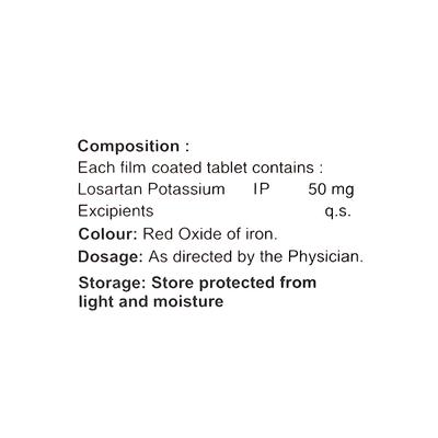 NEOPRESS 50mg Tablet 10's - Hypertension-Ang