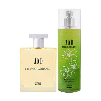 AND EterlR EDP & ChicC Mist Pack of 2 300 ml - Body Mist/Spray