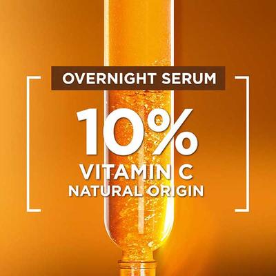 Garnier Bright Complete Night Vitamin C Serum with 10% Vitamin C for Bright Skin 15 ml - Face Serum