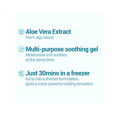 The Face Shop Jeju Aloe Ice Refreshing Soothing Gel 300 Ml - Face Gels